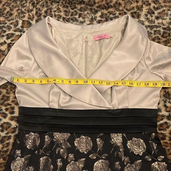 Eliza J Floral Design Feminine Dress Event Wedding Guest Formal Gala Party - Picture 5 of 13